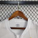 Camisa Pronta Entrega Santos Home 2024/25 - Umbro Torcedor Masculina - Branca/Preta