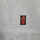Moletom Flamengo Nike - Cinza/Vermelha