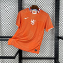 Camisa Seleção Holanda Home 2025/26 - Nike Torcedor Masculina - Laranja/Branca