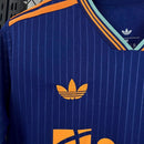 Camisa NewCastle Third 2025/26 - Adidas Torcedor Masculina - Azul/Laranja
