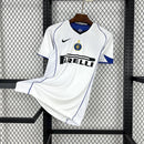 Camisa Pronta Entrega Inter de Milão Away 2004/05 - Nike Retrô Masculina - Branca/Azul