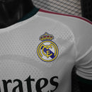 Camisa Real Madrid Home 2026/27 - Adidas Jogador Masculina - Branca/Preta