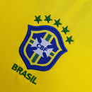 Camisa Pronta Entrega Seleção Brasil Home 2004/06 - Nike Retrô Masculina - Amarela/Verde