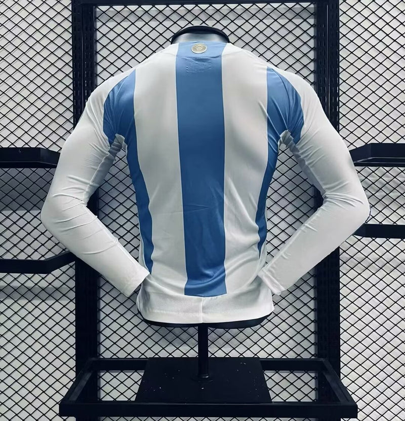 Camisa Argentina Home 2024/25 - Versão Jogador - Manga Longa
