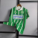 Camisa Palmeiras Home 1993 - Rhumell Retrô Masculina - Verde/Branca