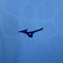 Camisa Lazio Home 2025/26 - Mizuno Torcedor Masculina - Azul/Branca