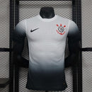 Camisa Corinthians Home 2024/25 - Nike Jogador Masculina - Branca/Preta