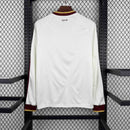 Camisa Manga Longa Seleção Espanha Away 2026/27 - Adidas Torcedor Masculina - Bege/Bordo