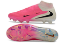 Chuteira Campo Nike Phantom GX lll Elite - Branca/Rosa