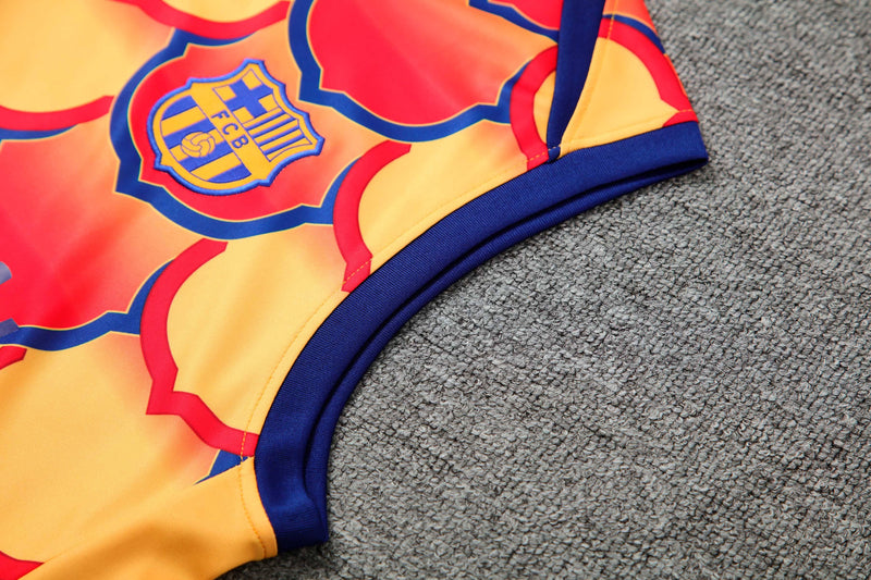 Kit Treino (Camisa + Shorts) - Barcelona 2024/25