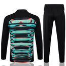 Conjunto Half Ziper Seleção Portugal 2025/26 - Puma Jaqueta + Calça - Preta/Vede