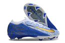 Chuteira Campo Pronta Entrega Nike Air Zoom Mercurial Vapor Elite - Azul/Branca