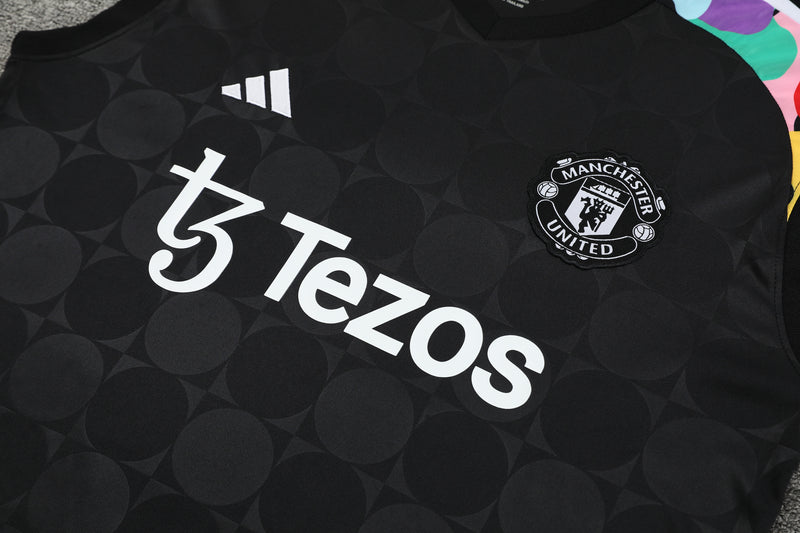 Kit Treino (Regata + Shorts) - Manchester United 2024/25