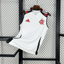 Camisa Regata Pronta Entrega Flamengo Away 2025/26 - Adidas Torcedor Masculina - Branca/Vermelha