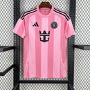 Camisa Inter Miami Home 2025/26 - Adidas Torcedor Masculina - Rosa/Preta