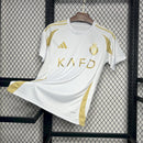 Camisa Pronta Entrega Al-Nassr Third - Adidas Torcedor Masculina - Branca/Dourado
