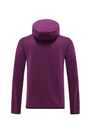 Kit Conjunto Nike Tech Fleece - Jaqueta e Calça- Bordo/Azul