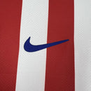 Camisa Pronta Entrega Atlético de Madrid Home 2025/26 - Nike Torcedor Masculina - Branca/Vermelha