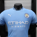 Camisa Manchester City Home 2024/25 - Puma Jogador Masculina - Azul/Branca