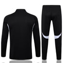 Conjunto de Treino Half Ziper Liverpool 2025/26 - Adidas Jaqueta + Calça - Preta/Vermelha