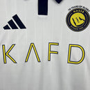 Camisa Pronta Entrega Al-Nassr 2025/26 - Adidas Torcedor Masculina - Branca/Amarela