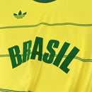 Camisa Seleção Brasil Home 1994 - Adidas Retrô Masculina - Amarela/Verde