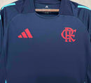 Camisa Pronta Entrega Flamengo Treino 2025/26 - Adidas Torcedor Masculina - Azul/Vermelha