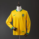 Camisa Brasil Titular 2006- Versão Retrô - Manga Longa