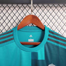Camisa Pronta Entrega Real Madrid Third 2017/18 - Adidas Retrô Masculina - Azul