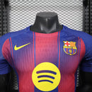 Camisa Barcelona Home 2025/26 - Nike Jogador Masculina - Azul/Vermelha