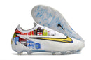 Chuteira Campo Nike Phantom GX Elite - Branca/Azul