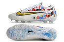 Chuteira Campo Nike Phantom GX Elite - Branca/Azul