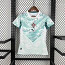 Camisa Seleção Portugal Away 2026/27 - Puma Torcedor Feminina - Branca/Verde