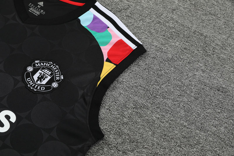 Kit Treino (Regata + Shorts) - Manchester United 2024/25