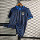 Camisa Chelsea Away 2023/24 - Nike Torcedor Masculina - Azul/Preta