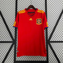 Camisa Seleção Espanha Home 2010/11 - Adidas Retrô Masculina - Vermelha/Amarela