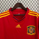 Camisa Seleção Espanha Home 2010/11 - Adidas Retrô Masculina - Vermelha/Amarela