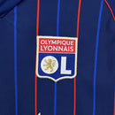 Camisa Lyon Away 2025/26 - Adidas Torcedor Masculina - Azul/Vermelha