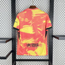 Camisa Barcelona Treino 2025/26 - Nike Torcedor Masculina - Laranja/Amarela