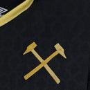 Camisa Pronta Entrega West Ham Edição Black 2025/26 - Umbro Torcedor Masculina - Preta/Dourado