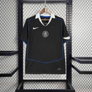Camisa Pronta Entrega Chelsea Third 2025/26 - Nike Torcedor Masculina - Preta/Branca
