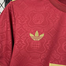 Camisa Bayern Munique 125 Anos 2025/26 - Adidas Torcedor Masculina - Bordo/Dourado