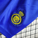 Kit Infantil Al-Nassr Home 2023/24 - Nike Torcedor - Amarela/Azul