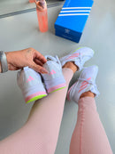 Tênis Adidas Super Nova EASE - Branco/Rosa