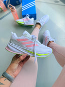 Tênis Adidas Super Nova EASE - Branco/Rosa