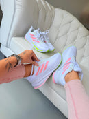 Tênis Adidas Super Nova EASE - Branco/Rosa