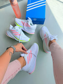 Tênis Adidas Super Nova EASE - Branco/Rosa
