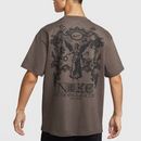 Camisa Casual Nike Masculina - Branca/Marrom/Rosa