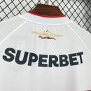 Camisa São Paulo Home 2026/27 - New Balace Torcedor Masculina - Branca/Preta