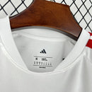 Camisa Flamengo Away 2026/27 - Adidas Torcedor Masculina - Branca/Vermelha